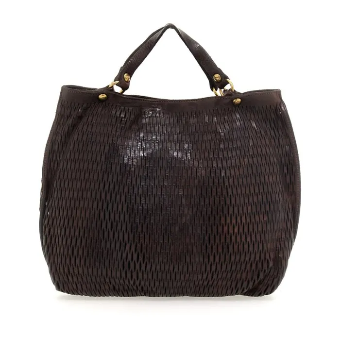 Women Mangrovia Brown Campomaggi ShoppersTote Bags