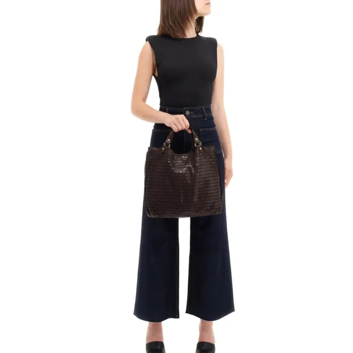 Women Mangrovia Brown Campomaggi ShoppersTote Bags Women Mangrovia Brown Campomaggi ShoppersTote Bags