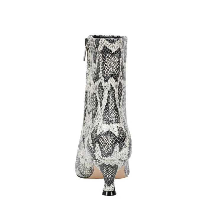 Women Marc Fisher Booties Iggy Dress Bootie Snake Print