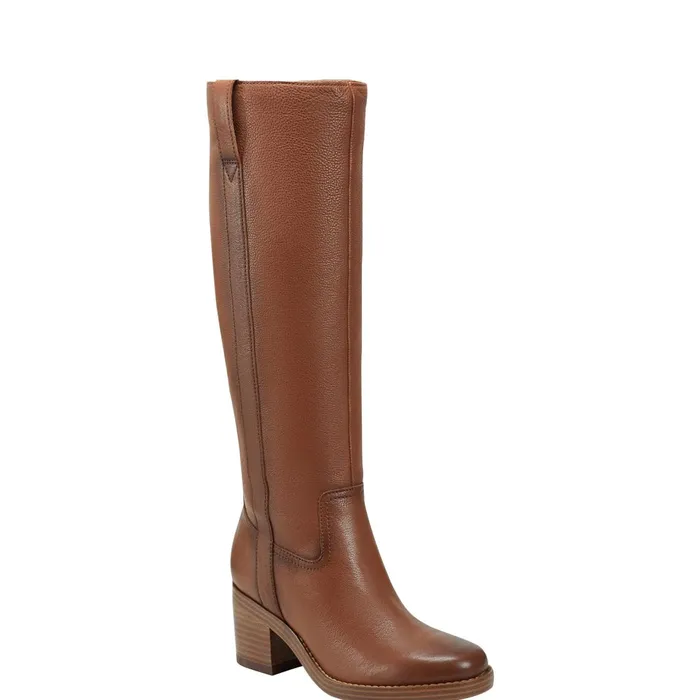 Women Marc Fisher Casual Boots Hydria Block Heel Boot Natural