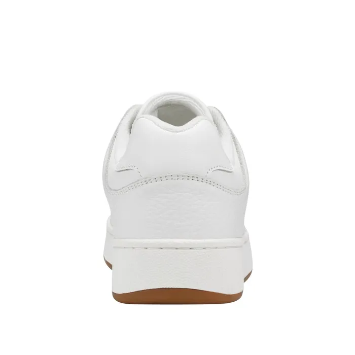 Women Marc Fisher Loafers and Flats Flynnt Laceup Sneaker White