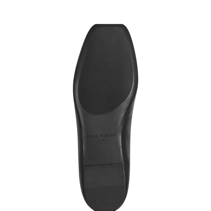 Women Marc Fisher Loafers and Flats Letizia SlipOn Casual Flat Black