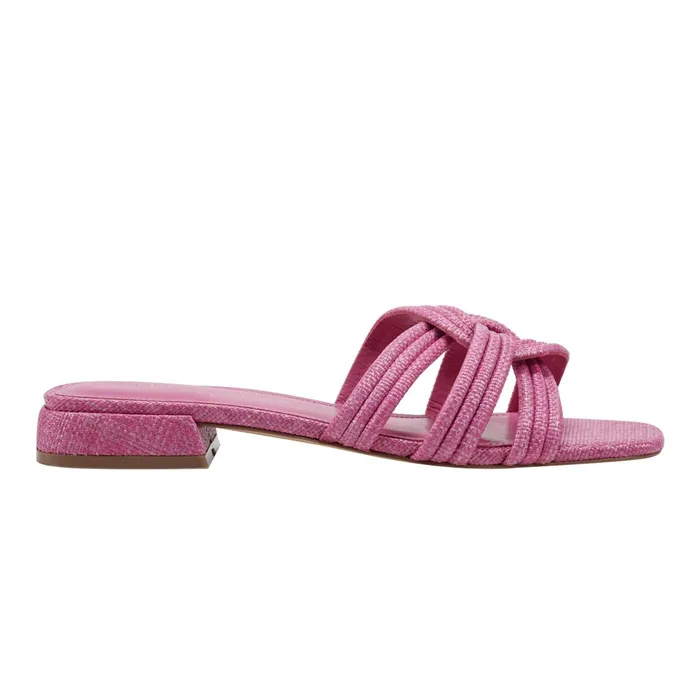 Women Marc Fisher Mules and Slides Casara Slide Sandal Pink