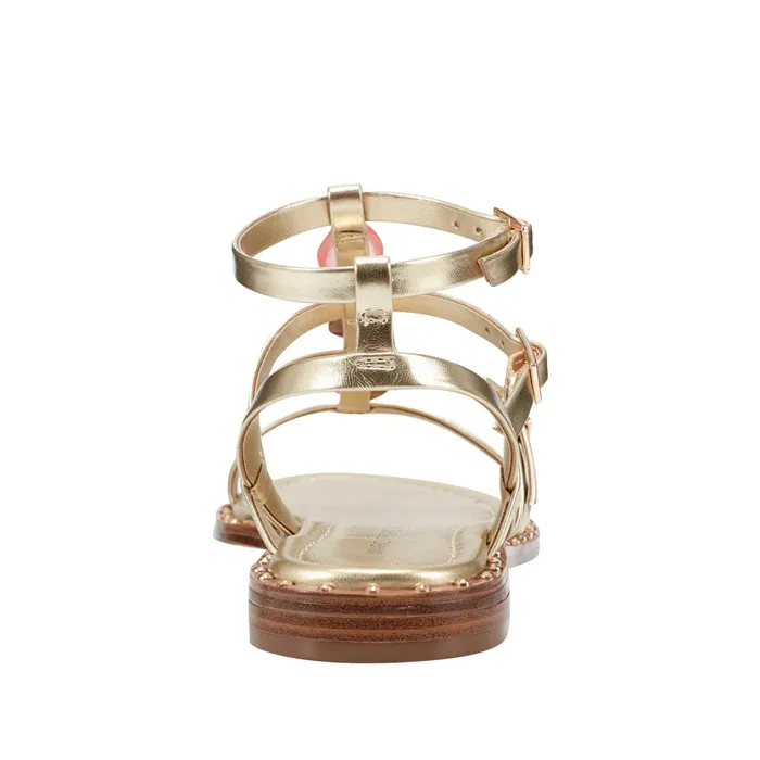 Women Marc Fisher Sandals Yessah Gladiator Sandal Platino