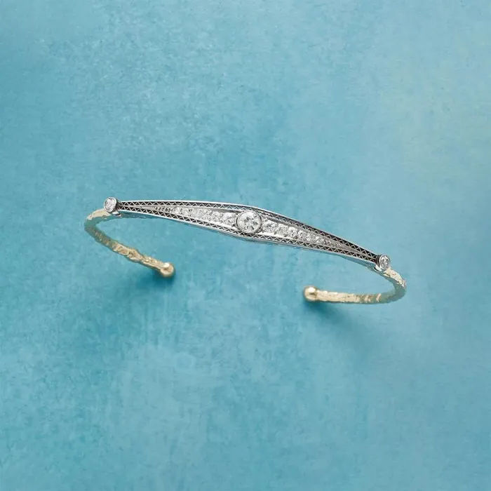 Women Marcella Heirloom Pin Cuff Sundance Catalog Bracelets