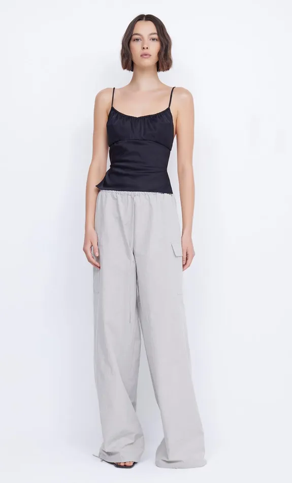 Women MARI LOU GATHERED CAMI 8211 BLACK Bec Bridge Sleeveless