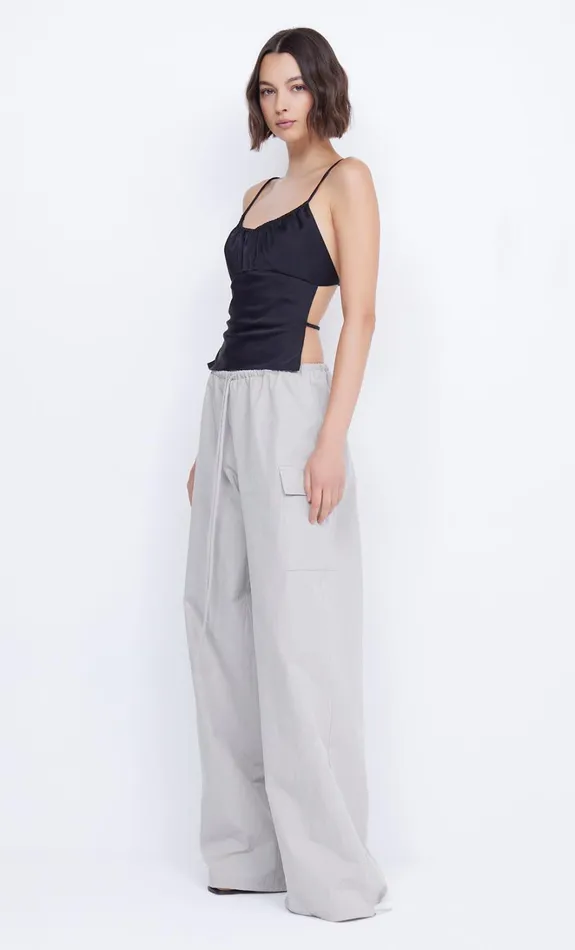 Women MARI LOU GATHERED CAMI 8211 BLACK Bec Bridge Sleeveless