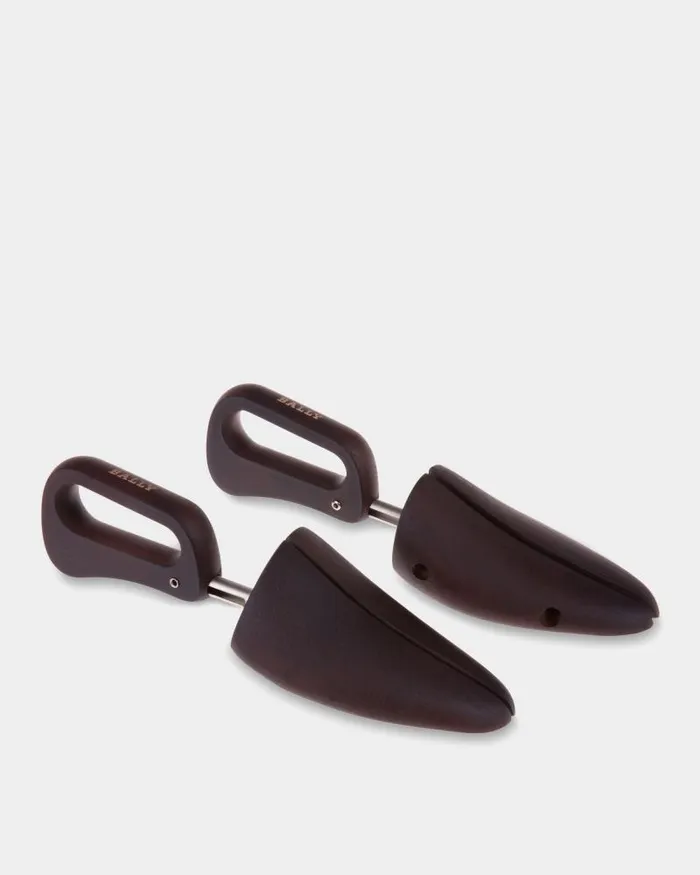 WomenMen Bally Shoe Care Brown Beechwood Shoe Trees Brown