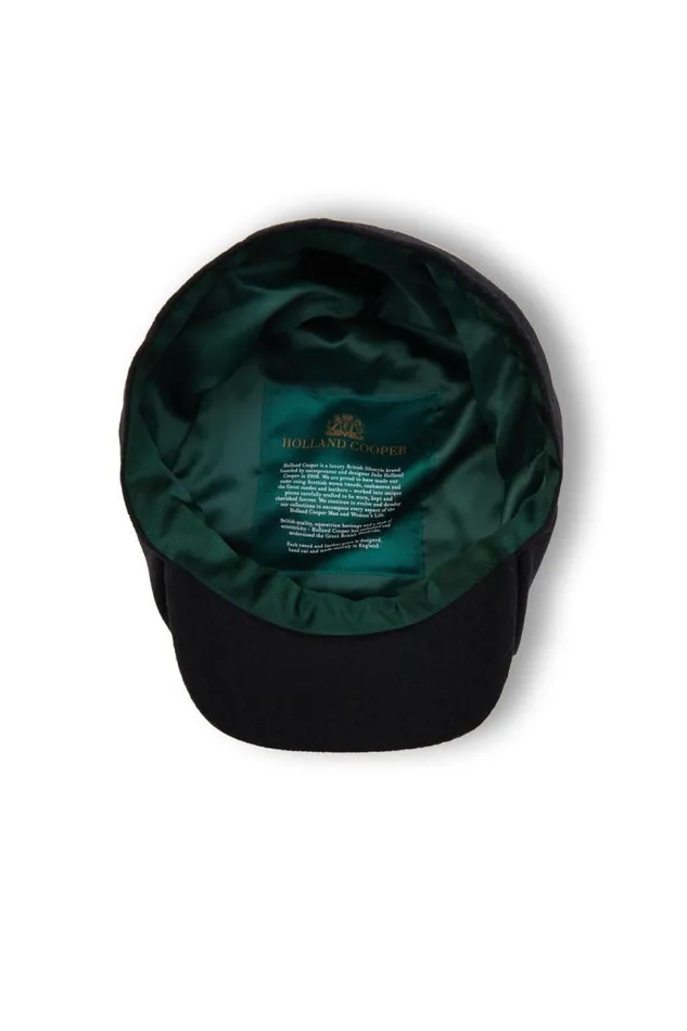 WomenMen Hats and Headbands Holland Cooper Baker Boy Cap Black Tweed
