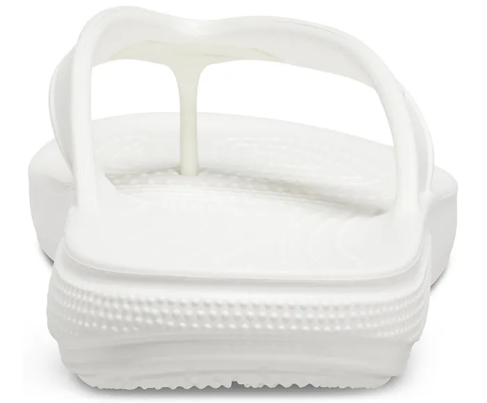 WomenMen Sandals Crocs Classic II Flip White
