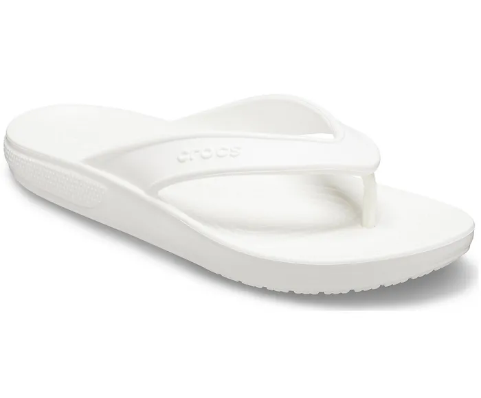 WomenMen Sandals Crocs Classic II Flip White