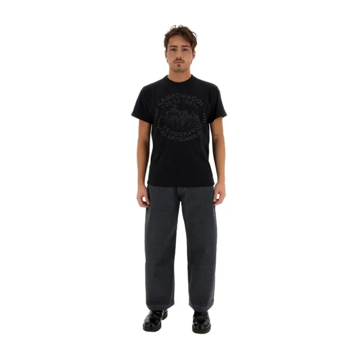 WomenMen Teodorano Tshirt Black Campomaggi Women Apparel WomenMen Teodorano Tshirt Black Campomaggi Women Apparel