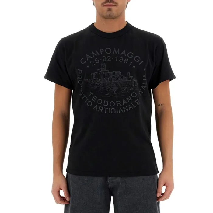 WomenMen Teodorano Tshirt Black Campomaggi Women Apparel WomenMen Teodorano Tshirt Black Campomaggi Women Apparel