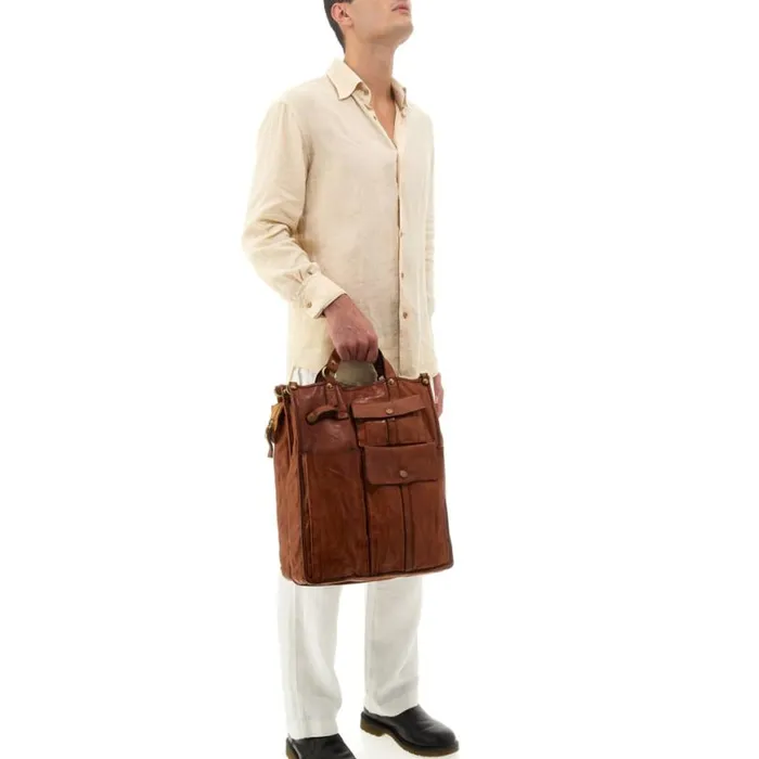 WomenMen Tokio Cognac Campomaggi Business Bags