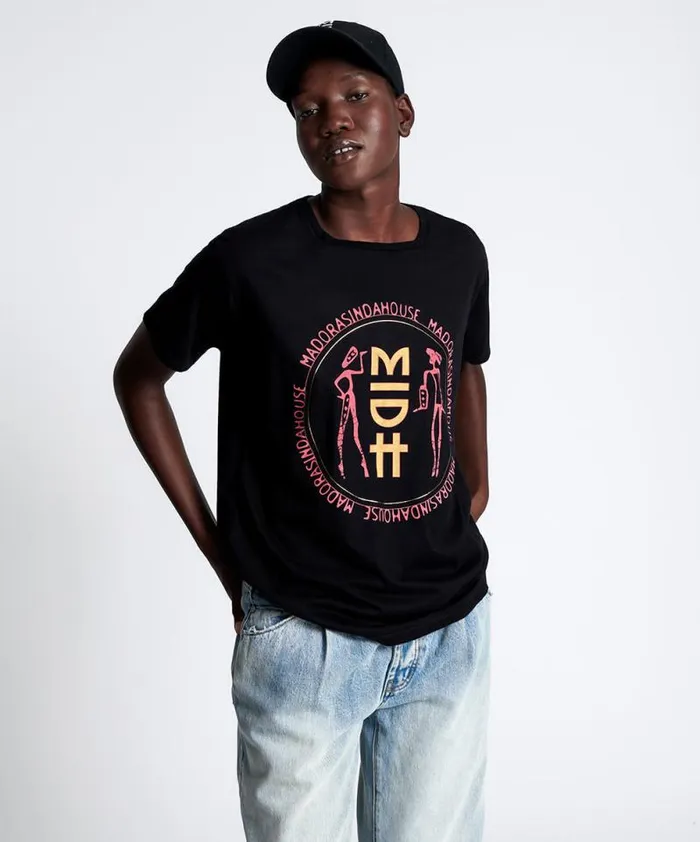 Women MIDH GOLD LYRICS ORGANIC UNISEX TEE One Teaspoon Basic Tees