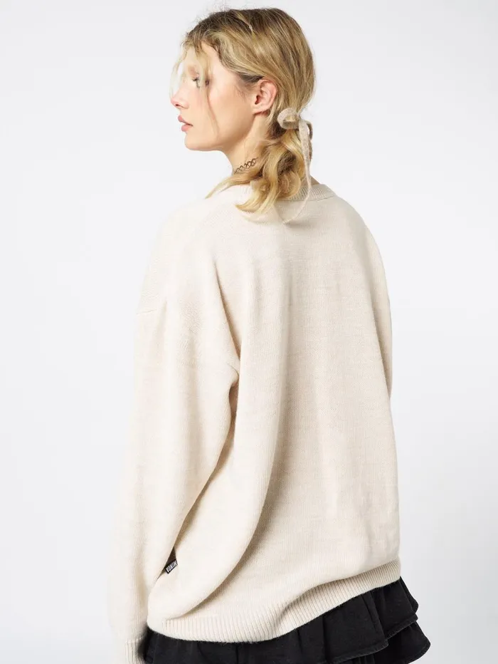 Women Minga London Knitwear Spoiled Sheep Graphic Knitted Sweater