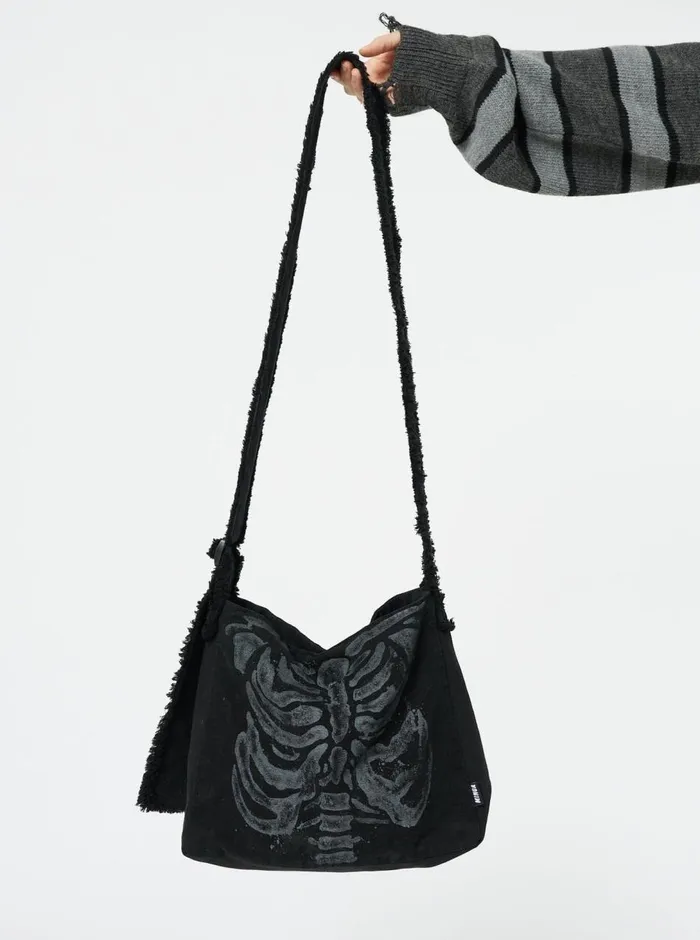 Women Minga London Shop All Xray Skeleton Shoulder Strap Bag