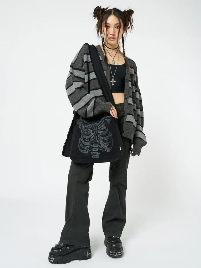 Women Minga London Shop All Xray Skeleton Shoulder Strap Bag