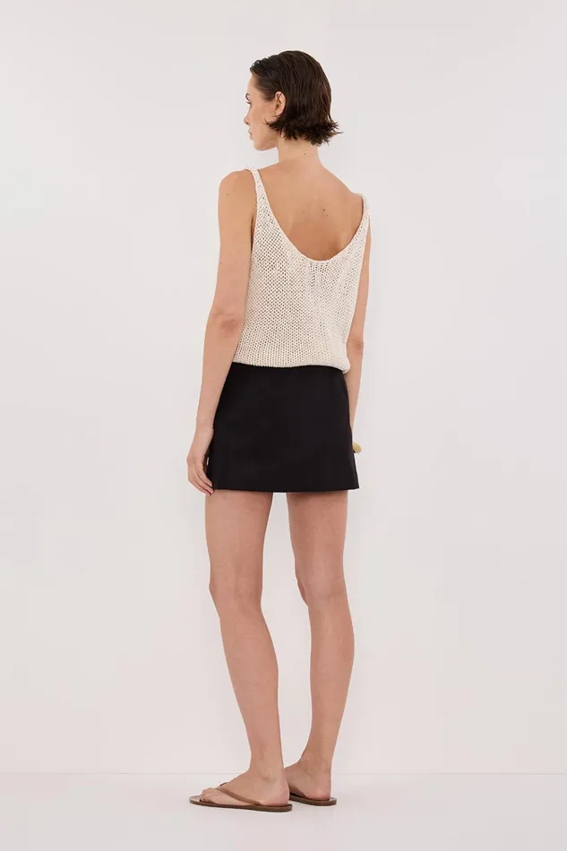 Women Mini DISSH SOHO BLACK SKORT