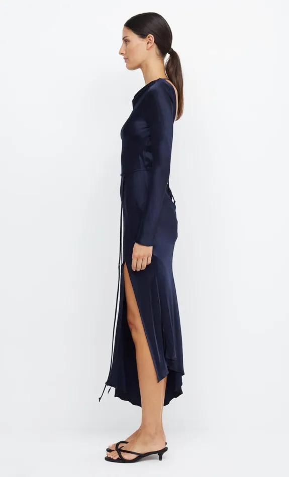Women MOON DANCE LONG SLEEVE MAXI DRESS 8211 INK Bec Bridge Bridesmaid Dresses