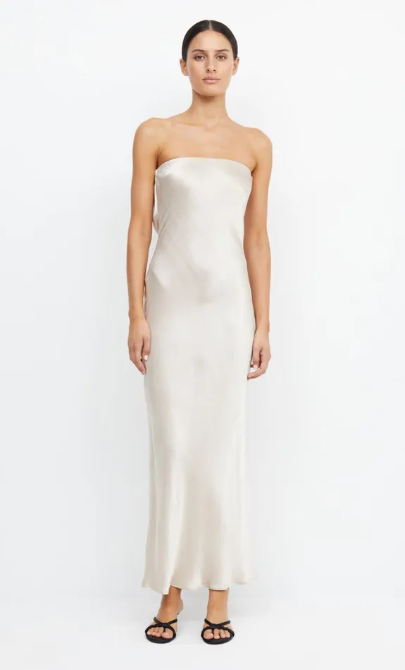 Women MOON DANCE STRAPLESS DRESS 8211 SAND Bec Bridge Maxi Dresses