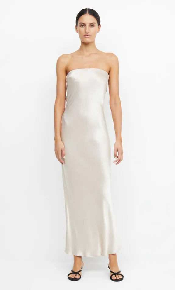 Women MOON DANCE STRAPLESS DRESS 8211 SAND Bec Bridge Maxi Dresses