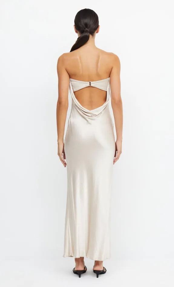 Women MOON DANCE STRAPLESS DRESS 8211 SAND Bec Bridge Maxi Dresses