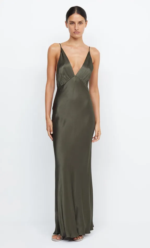 Women MOON DANCE V MAXI DRESS 8211 DARK WILLOW Bec Bridge Bridesmaid Dresses