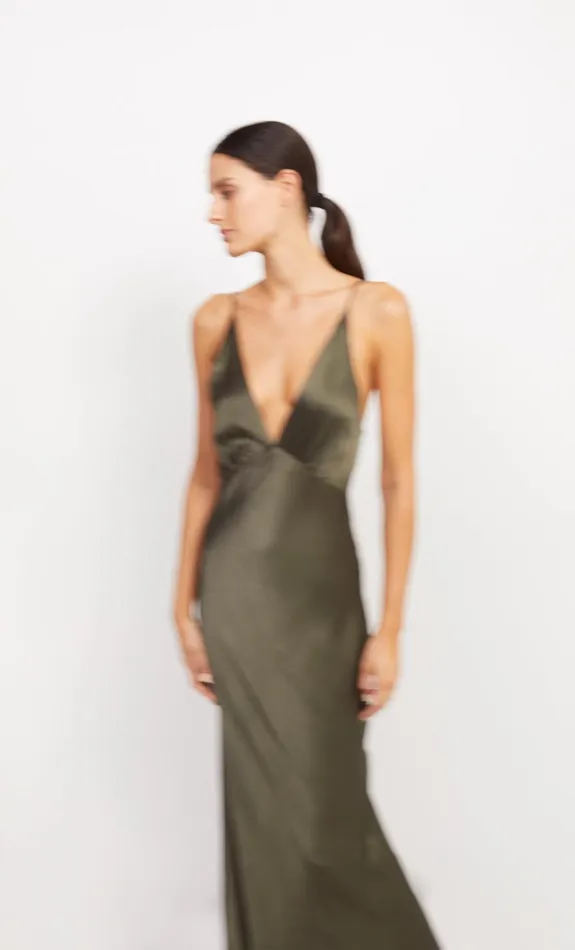 Women MOON DANCE V MAXI DRESS 8211 DARK WILLOW Bec Bridge Bridesmaid Dresses