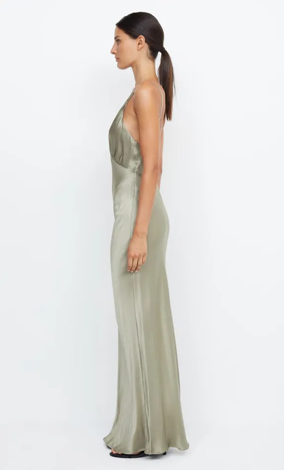 Women MOON DANCE V MAXI DRESS 8211 SAGE Bec Bridge Bridesmaid Dresses
