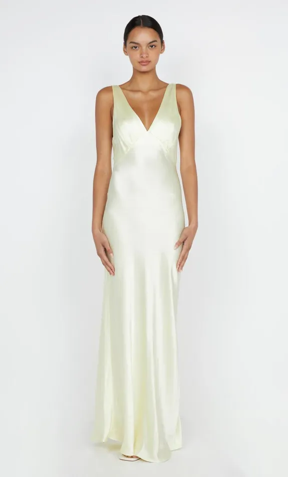Women MOON DANCE VERONA DRESS 8211 ICE YELLOW Bec Bridge Maxi Dresses