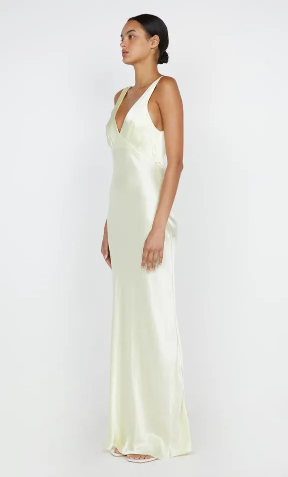Women MOON DANCE VERONA DRESS 8211 ICE YELLOW Bec Bridge Maxi Dresses