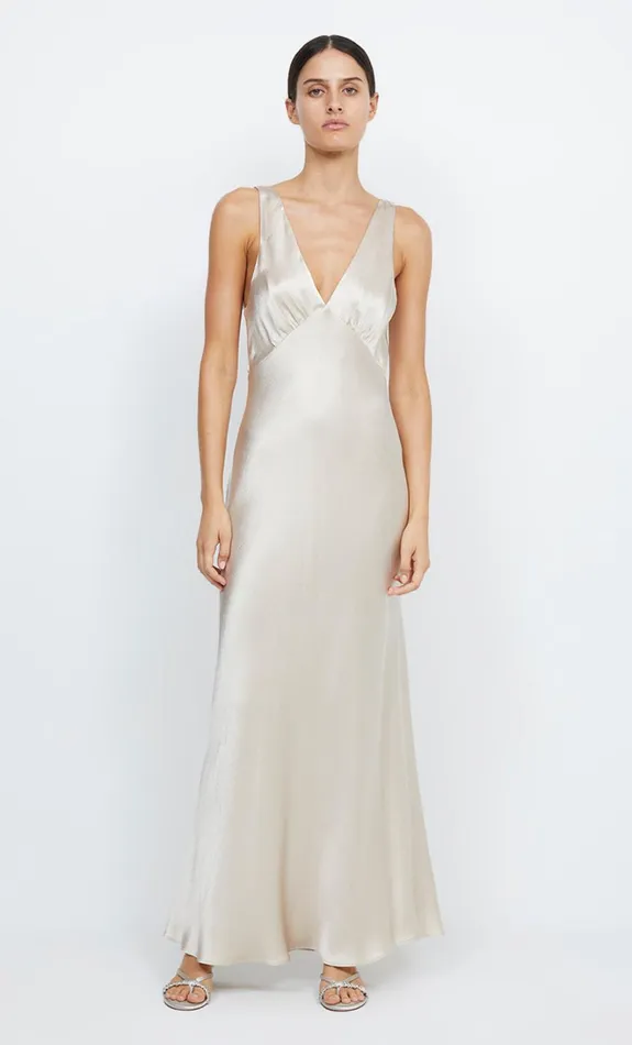 Women MOON DANCE VERONA DRESS 8211 SAND Bec Bridge Wedding Guest