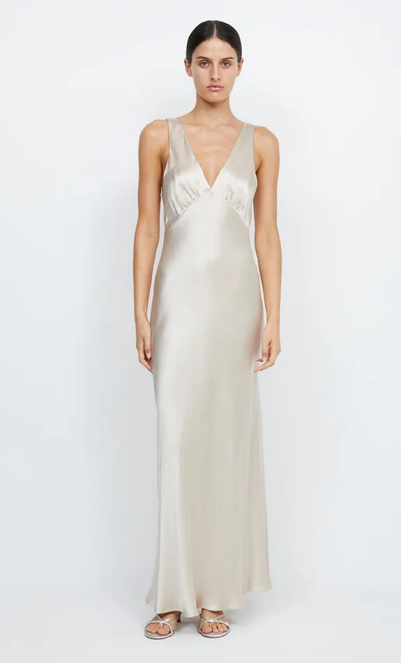 Women MOON DANCE VERONA DRESS 8211 SAND Bec Bridge Wedding Guest