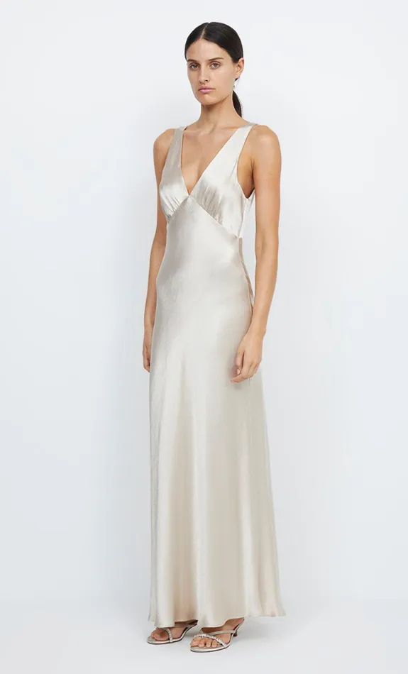 Women MOON DANCE VERONA DRESS 8211 SAND Bec Bridge Wedding Guest