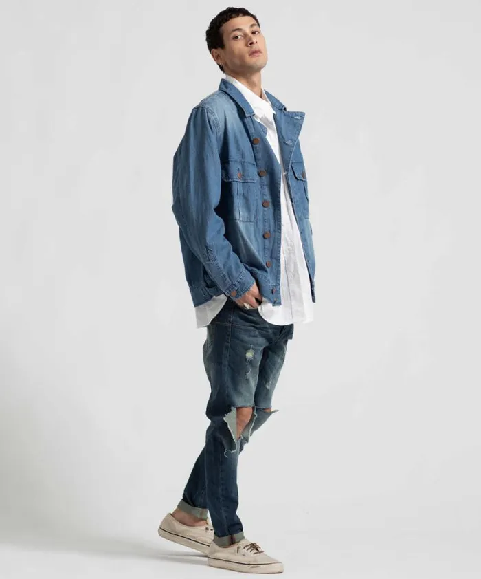 Women MR AUSTIN JACKET One Teaspoon Denim Jackets Women MR AUSTIN JACKET One Teaspoon Denim Jackets