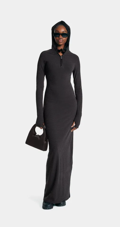Women Obsidian Black Nefeli Trapped Dress Daily Paper Dresses