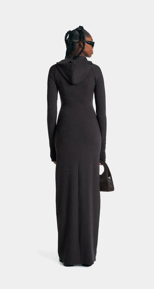 Women Obsidian Black Nefeli Trapped Dress Daily Paper Dresses