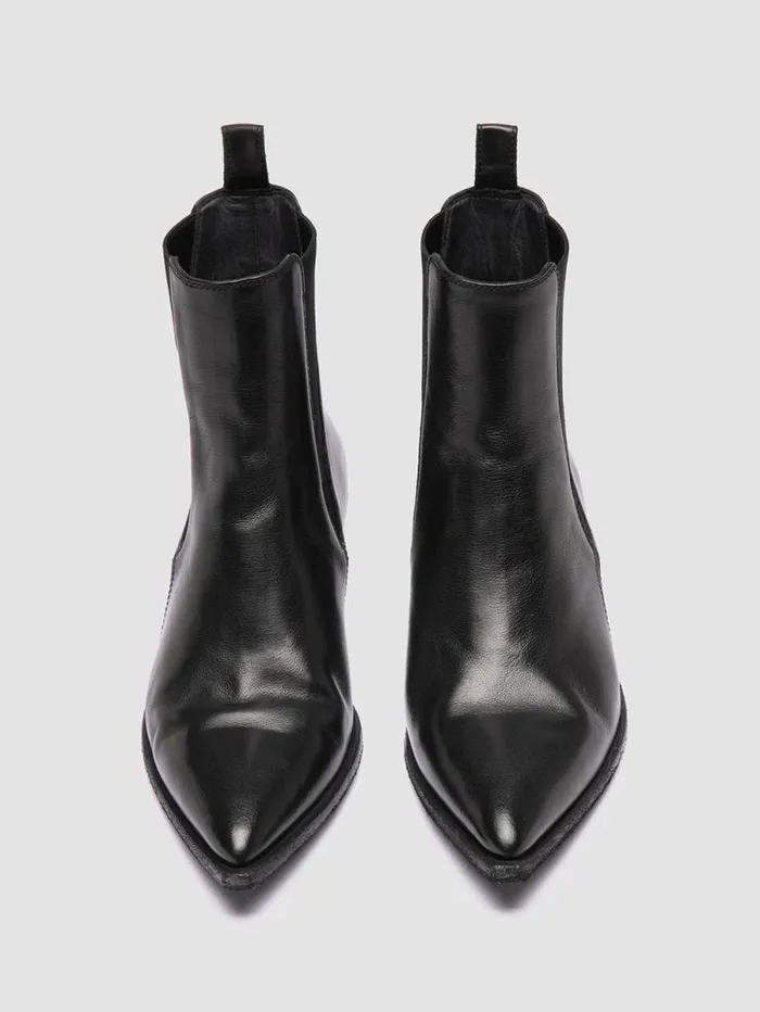 Women Officine Creative Footwear NOELIE DD 101 Black Leather Chelsea Boots Women Officine Creative Footwear NOELIE DD 101 Black Leather Chelsea Boots
