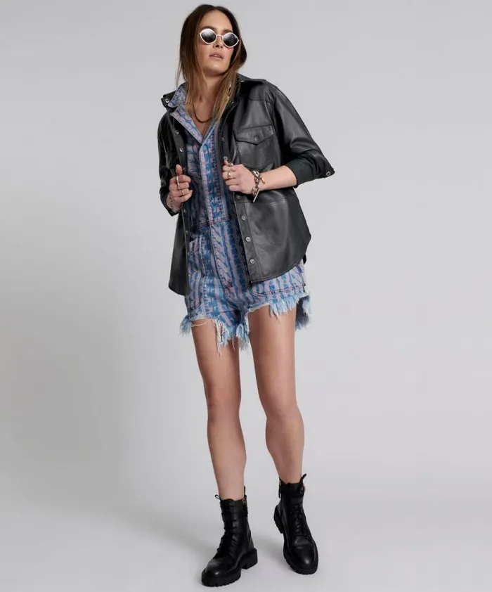 Women ON REPEAT PALISADES OVERALL One Teaspoon Denim Jumpsuits
