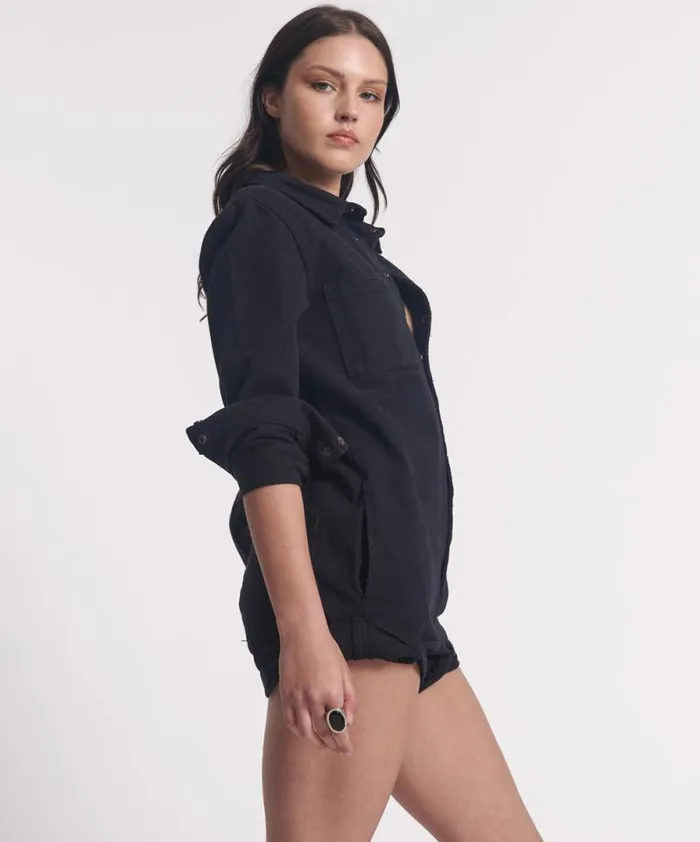Women ONYX BLACK PROPHECY JUMPSUIT BLACK One Teaspoon Denim Jumpsuits Women ONYX BLACK PROPHECY JUMPSUIT BLACK One Teaspoon Denim Jumpsuits