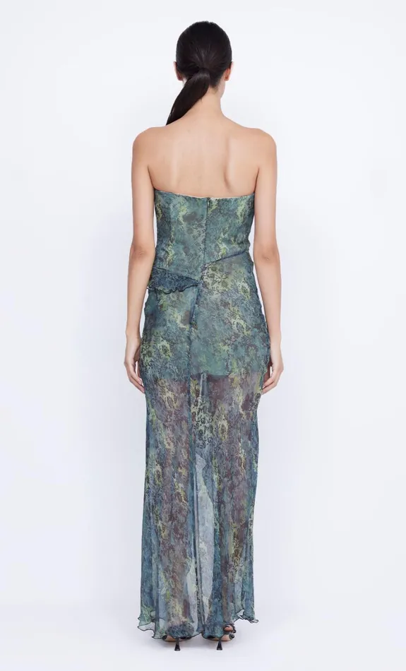 Women OPAL STRAPLESS MAXI DRESS 8211 NOUVEAU BLEUE Bec Bridge Maxi Dresses