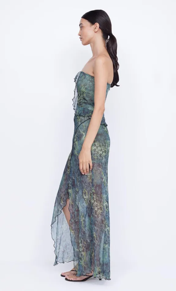 Women OPAL STRAPLESS MAXI DRESS 8211 NOUVEAU BLEUE Bec Bridge Maxi Dresses