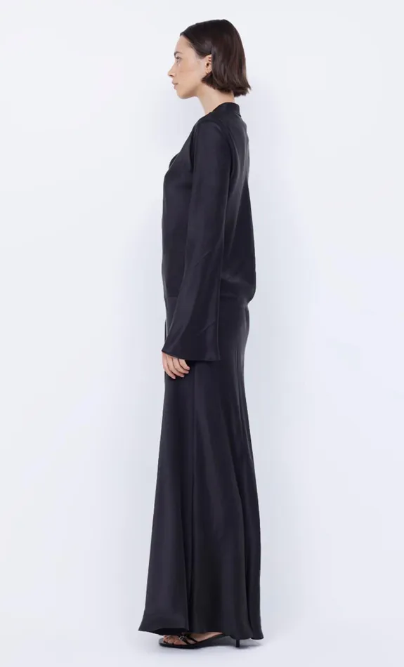 Women ORLA LONG SLEEVE MAXI DRESS 8211 BLACK Bec Bridge Maxi Dresses
