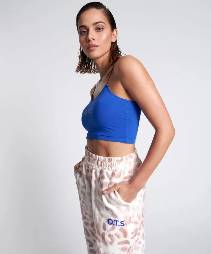 Women OTS STRING CROP BLUE One Teaspoon Intimates