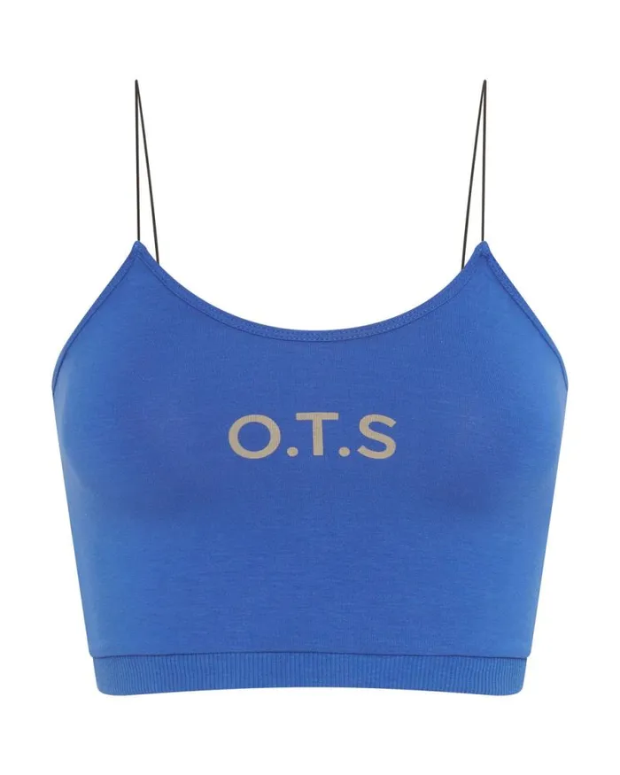 Women OTS STRING CROP BLUE One Teaspoon Intimates