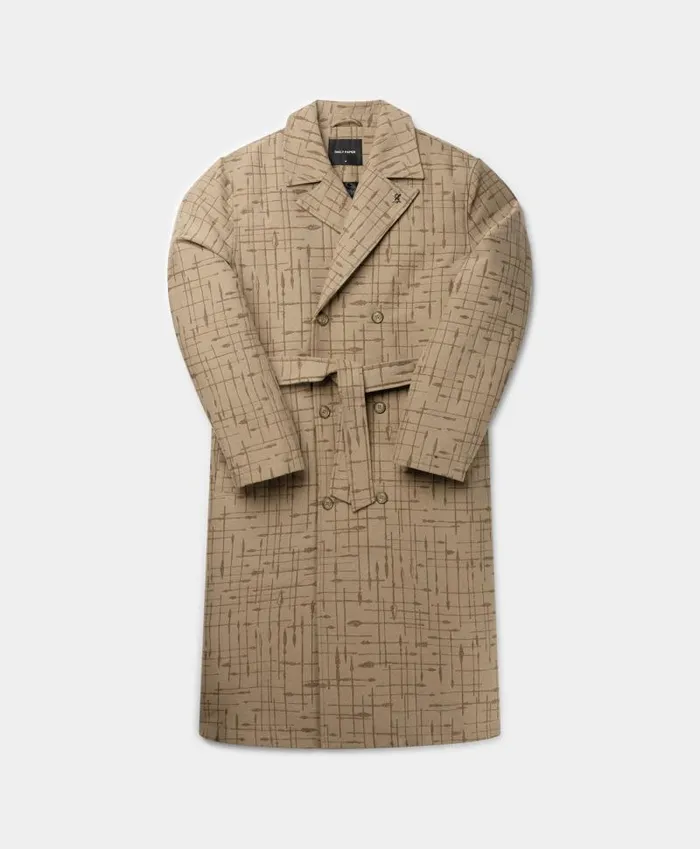 Women Oxford Beige Rashawn Long Jacket Daily Paper Jackets