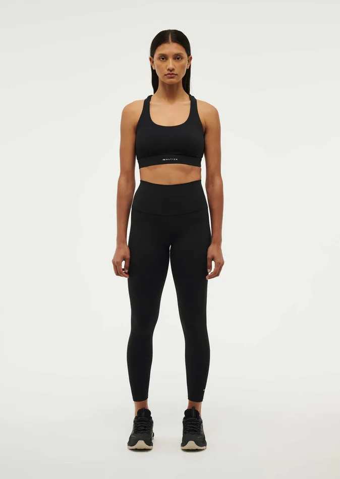 Women PE Nation FREQUENCY FULL LENGTH LEGGING IN BLACK Leggings