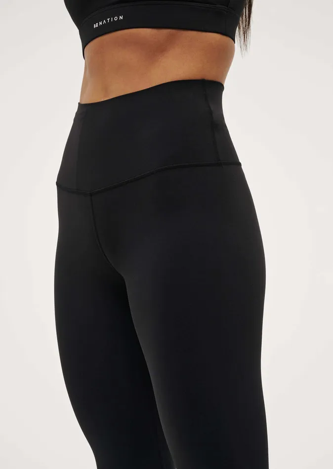 Women PE Nation FREQUENCY FULL LENGTH LEGGING IN BLACK Leggings