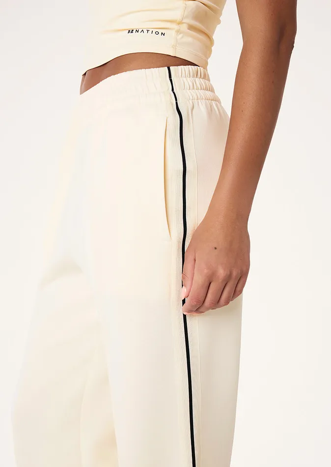 Women PE Nation PRELUDE TRACKPANT IN WHISPER WHITE Pants
